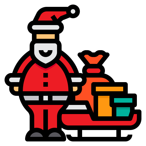 Santa claus itim2101 Lineal Color icon