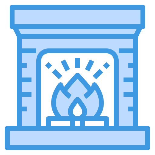 暖炉 itim2101 Blue icon