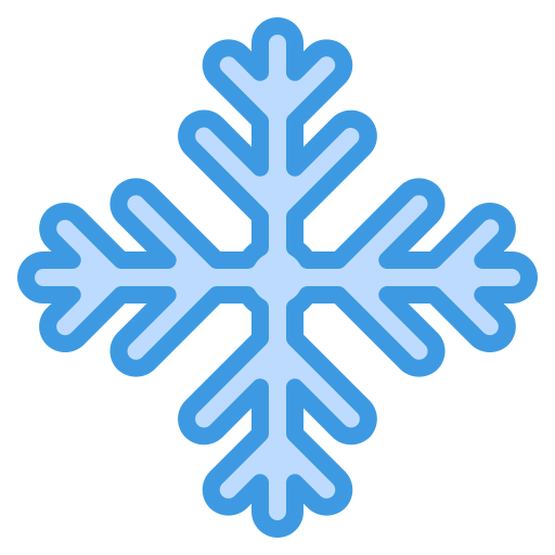 flocon de neige itim2101 Blue Icône