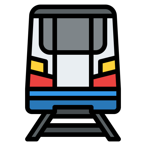 기차 Iconixar Lineal Color icon