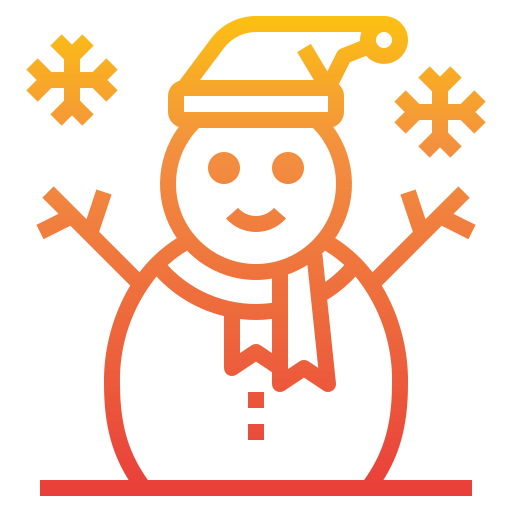 Snowman itim2101 Gradient icon
