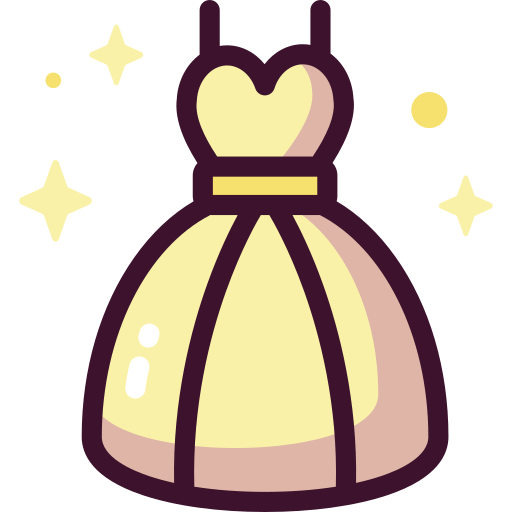 vestido de noiva Special Candy Lineal color Ícone