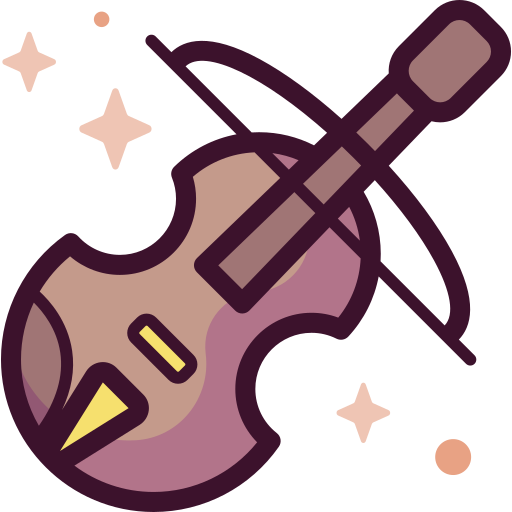 viola Special Candy Lineal color icono