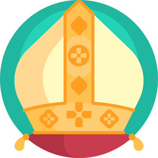 biskup Detailed Flat Circular Flat ikona
