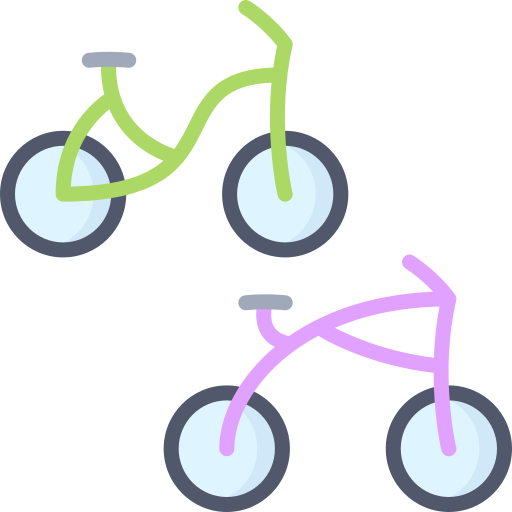 bicicleta Special Flat Ícone