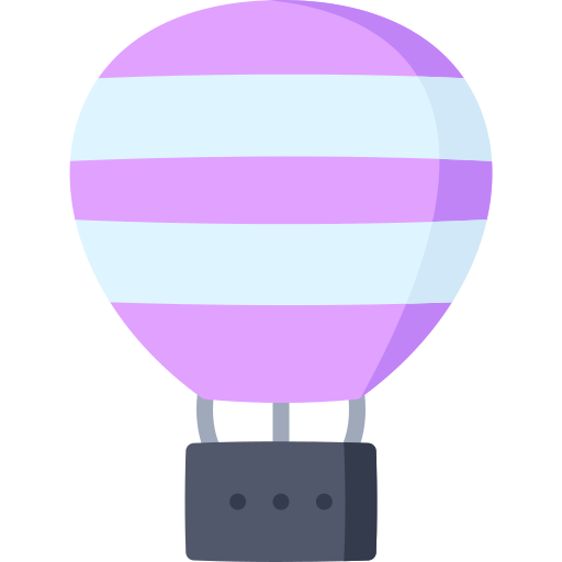 heteluchtballon Special Flat icoon