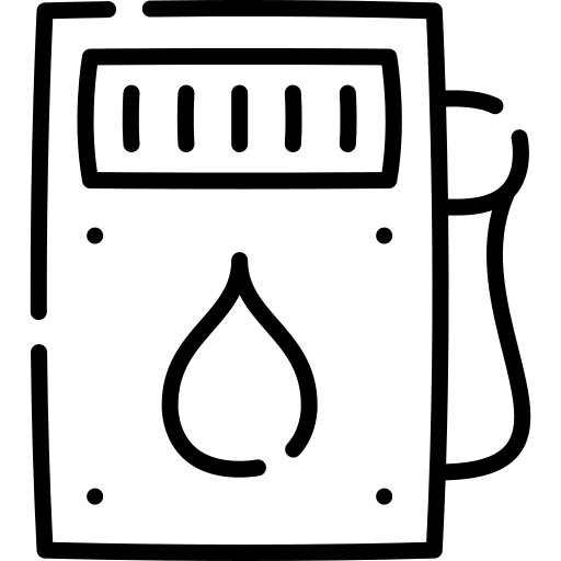 benzinestation Special Lineal icoon