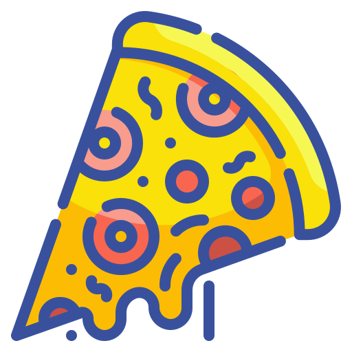pizza Wanicon Lineal Color icono