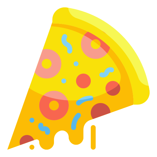 pizza Wanicon Flat icono