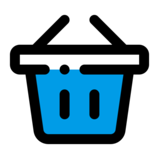 Корзина Generic Blue иконка