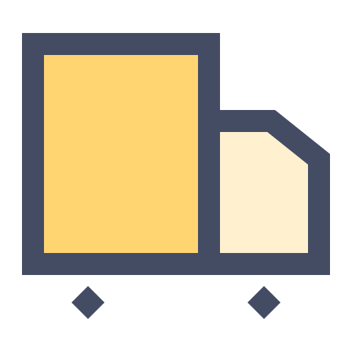 배달 트럭 Generic Outline Color icon