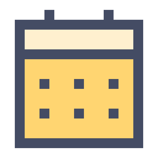 カレンダー Generic Outline Color icon