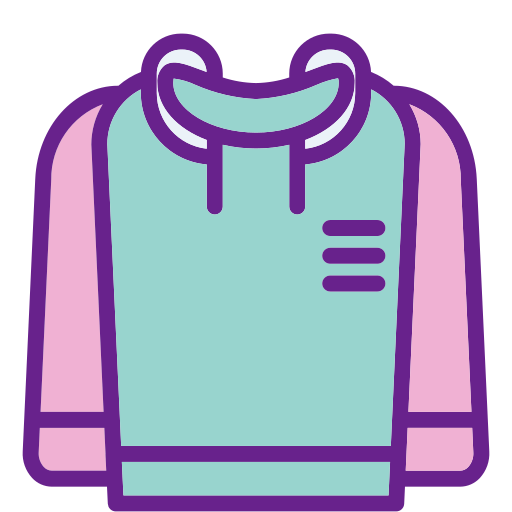 재킷 Generic Outline Color icon