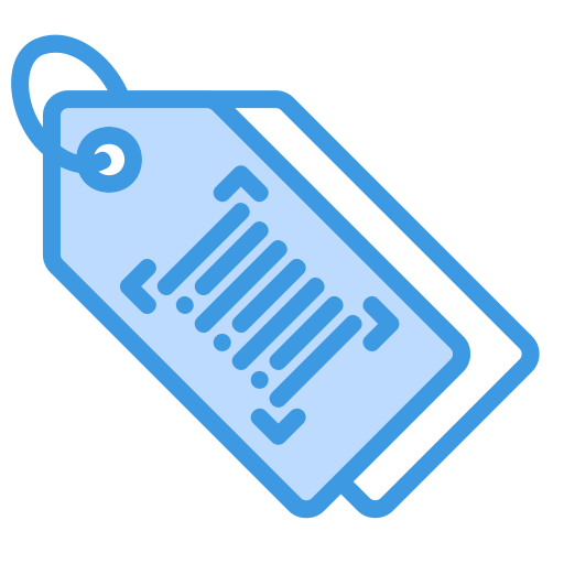codice a barre Generic Blue icona