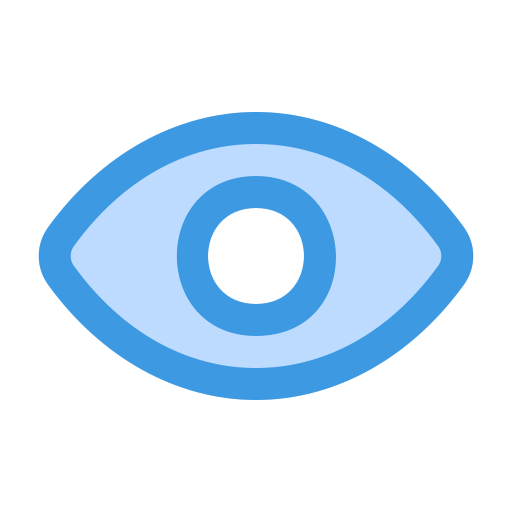 visibilità Generic Blue icona