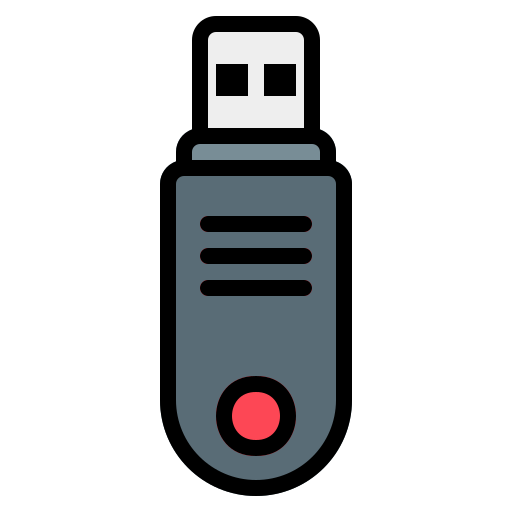 Usb Generic Outline Color icon
