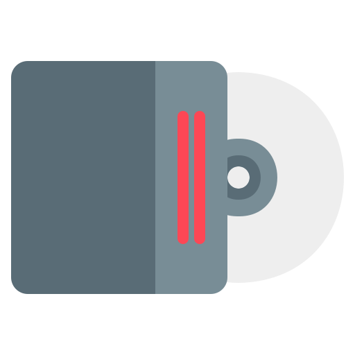 compact disc Generic Flat icona