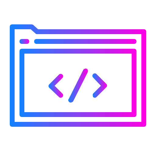 html Generic Gradient icon