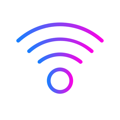 signal wifi Generic Gradient Icône