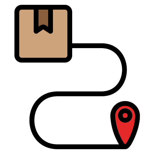 route Generic Outline Color icon