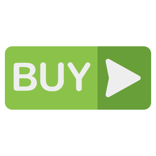botón de compra Generic Flat icono
