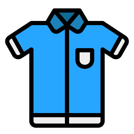 camisa Generic Outline Color icono