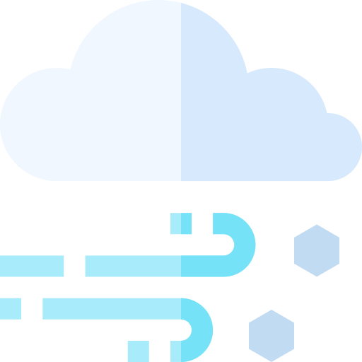 bufera di neve Basic Straight Flat icona