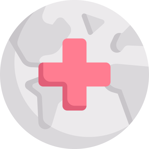 Red cross Special Flat icon