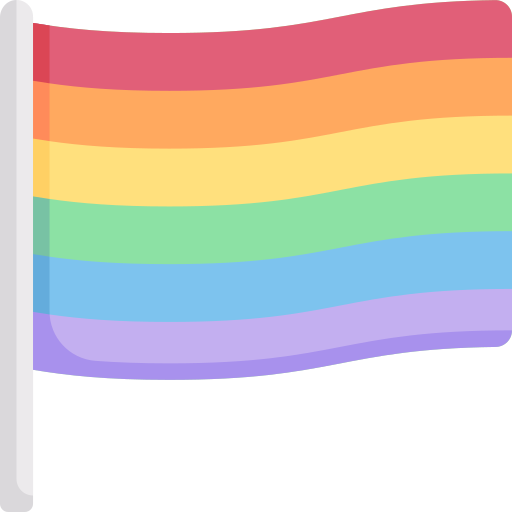 Радужный флаг Special Flat иконка