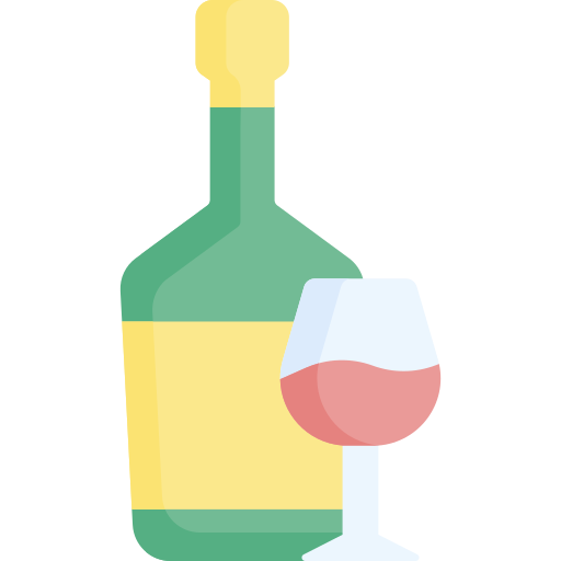 wijnfles Special Flat icoon