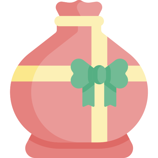 Christmas bag Special Flat icon