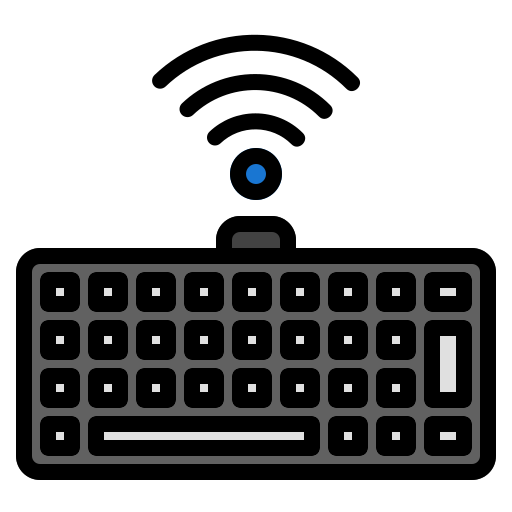 clavier Generic Outline Color Icône