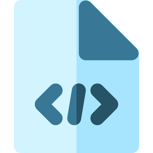 programador Basic Rounded Flat icono