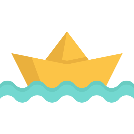 Paper boat Special Flat icon