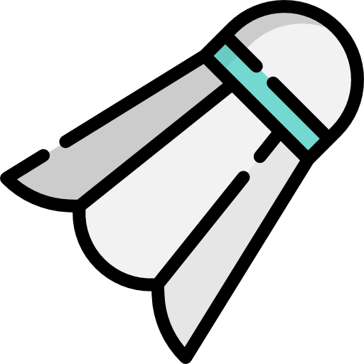 Shuttlecock Special Lineal color icon