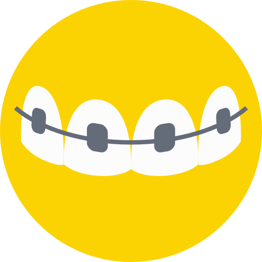 ortodontico Prosymbols Flat icona