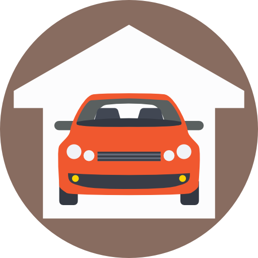 Garage Prosymbols Flat icon