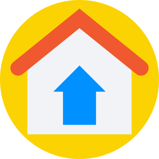 huis Prosymbols Flat icoon