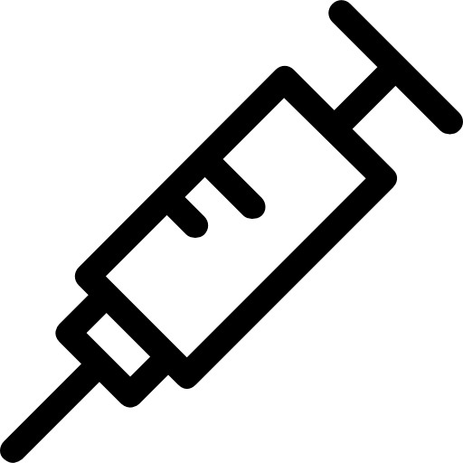 注射器 Prosymbols Lineal icon