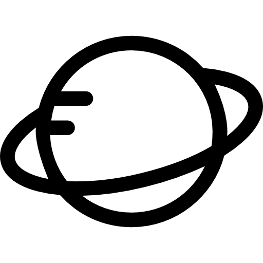 saturn Prosymbols Lineal icon
