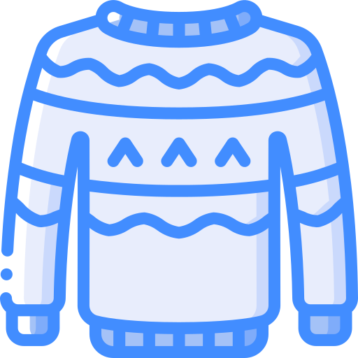 maglione Basic Miscellany Blue icona