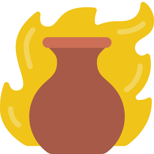Vase Basic Miscellany Flat icon