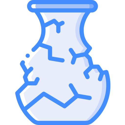 vase Basic Miscellany Blue icon