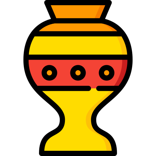 vase Basic Miscellany Lineal Color icon