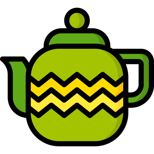 Teapot Basic Miscellany Lineal Color icon