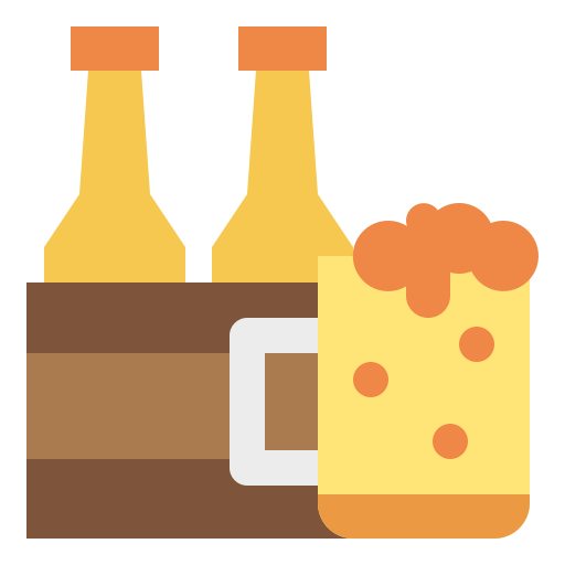 cerveza Payungkead Flat icono