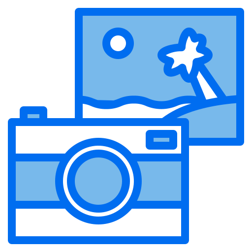 Camera Payungkead Blue icon