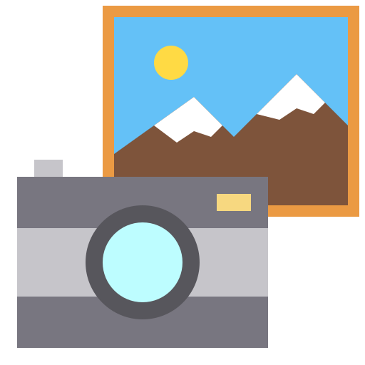 kamera Payungkead Flat ikona