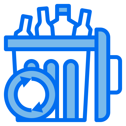 Recycle Payungkead Blue icon