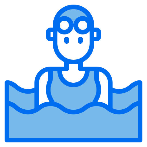 nadador Payungkead Blue Ícone